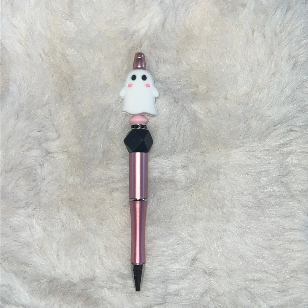 Pink Ghost Themed Pen